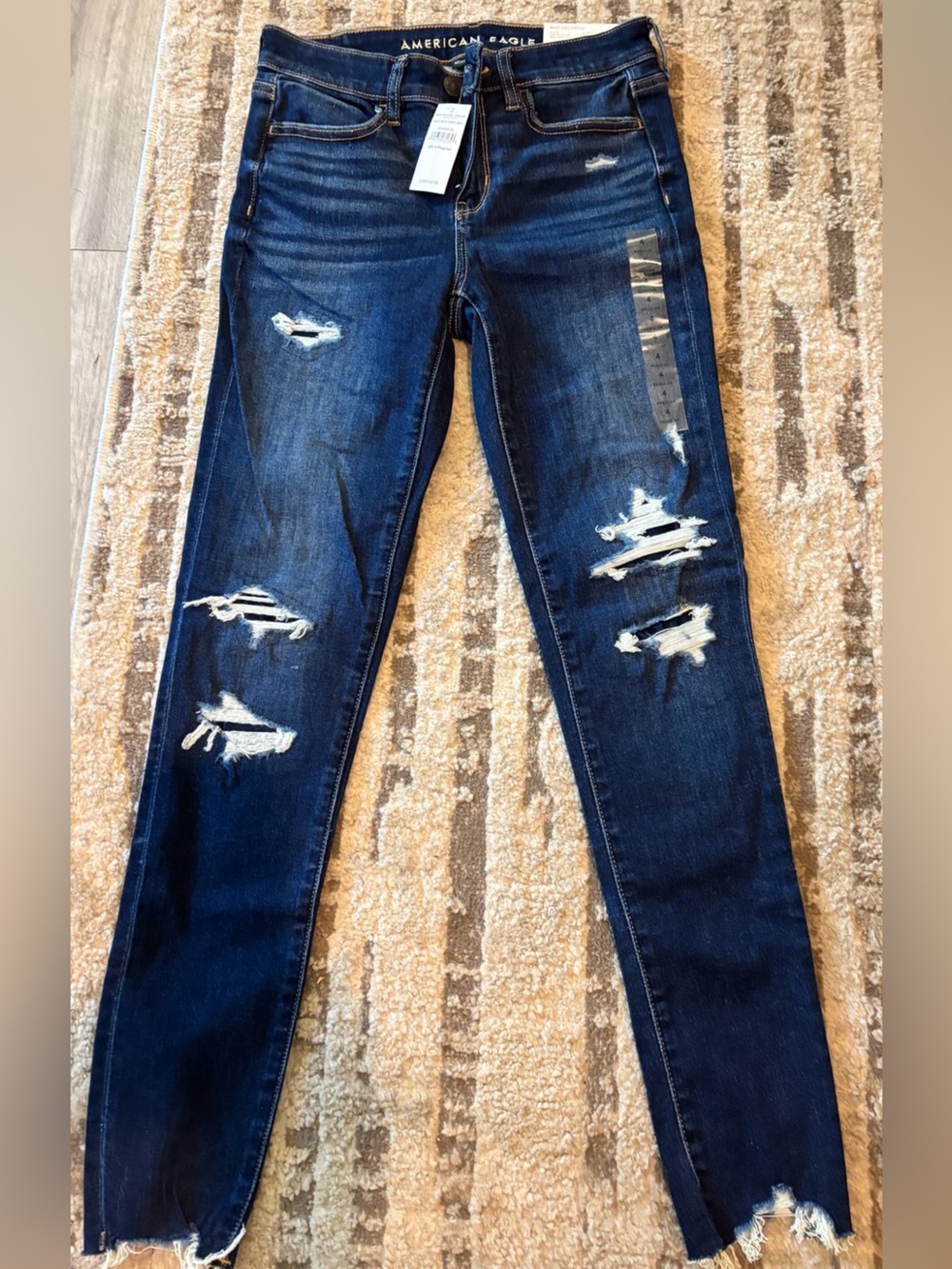 American Eagle Outfitters Dark Blue Jegging